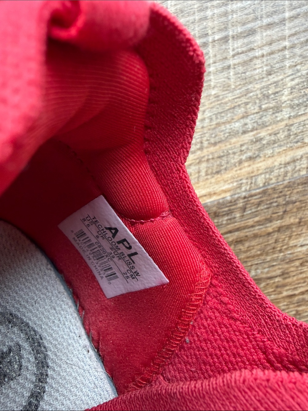 APL Red Techloom Bliss Slip On Athletic Sneakers - Picture 10 of 10